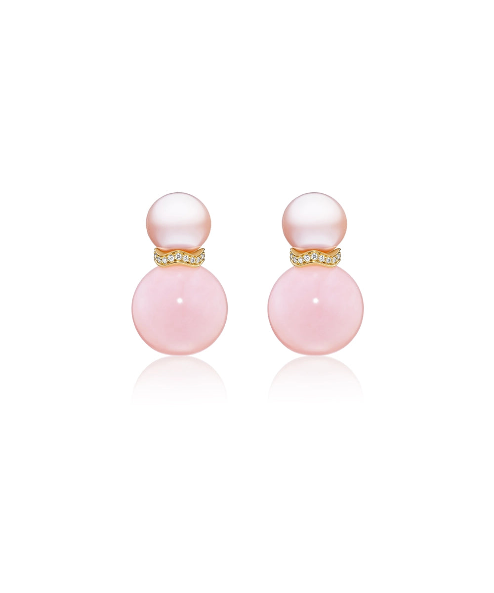 Ric Rac Bead Earrings