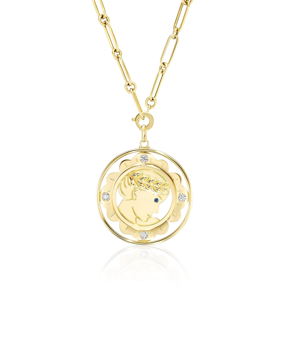 Virgo Pendant, Diamond
