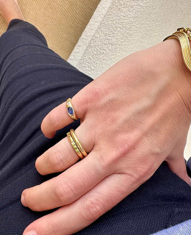 Gypsy Blue Sapphire Ring