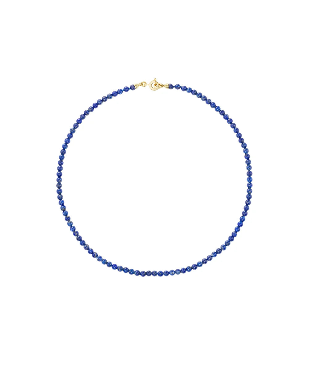 Lapis Beaded Necklace