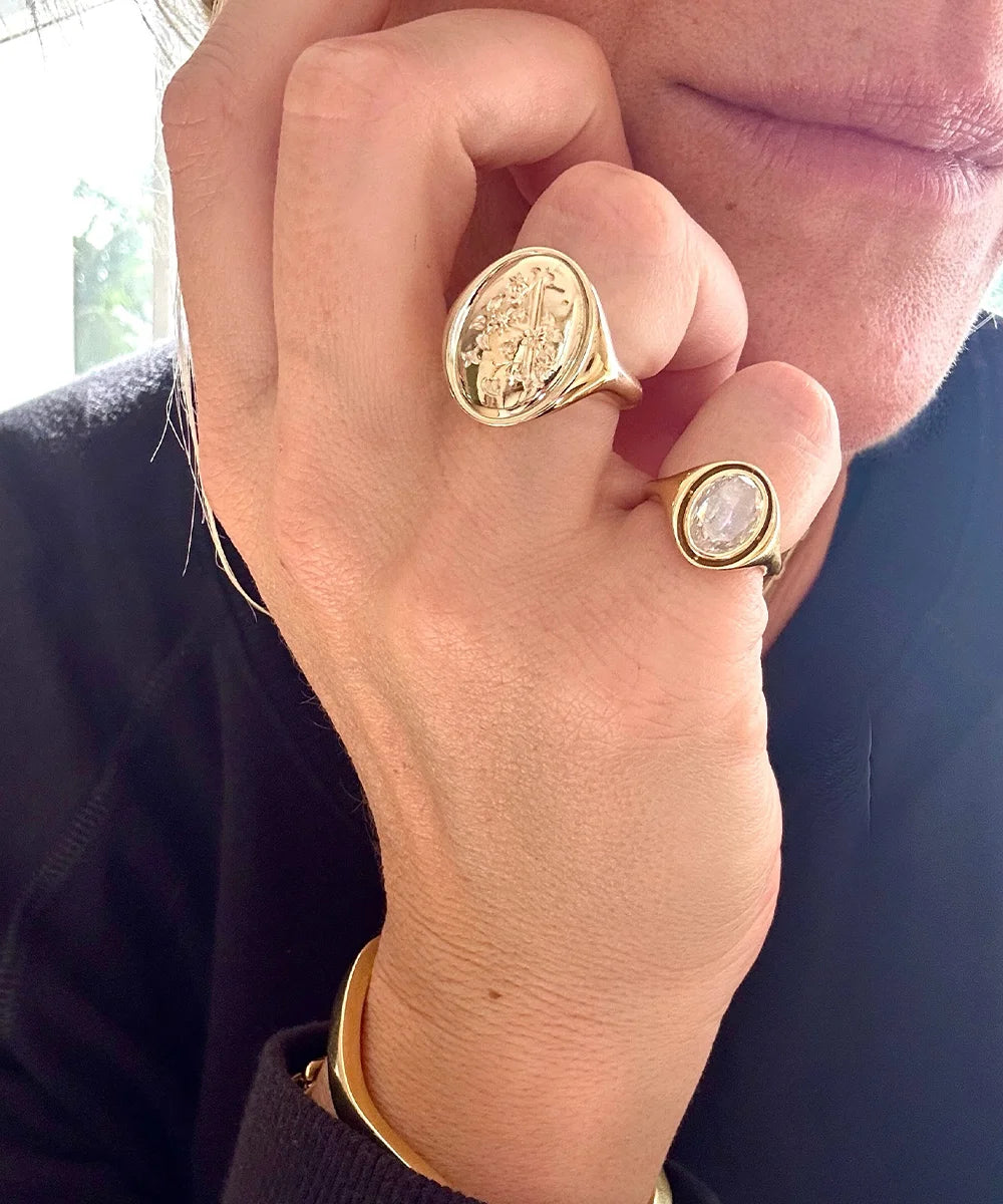 Corinna Signet Ring