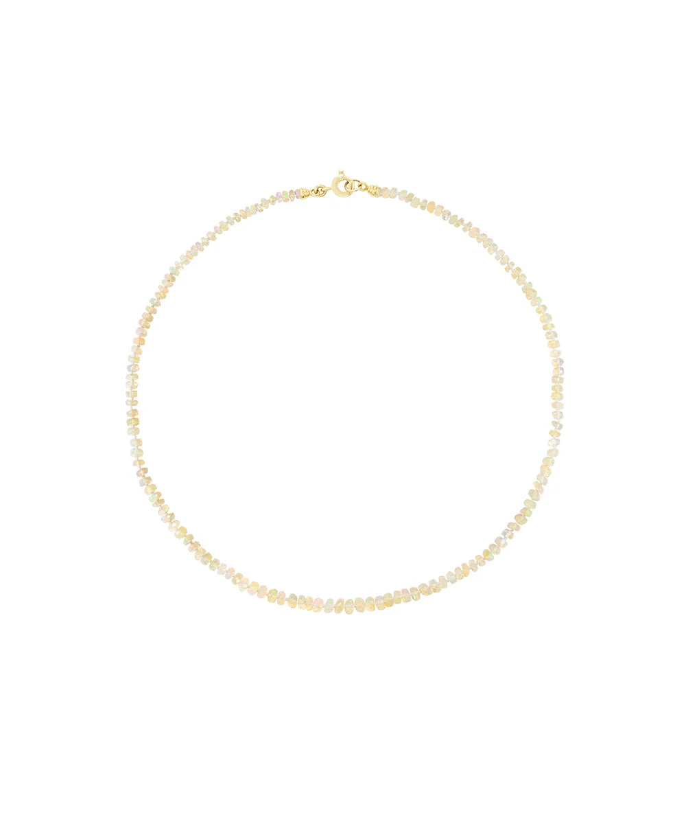 Opal Beaded Necklace