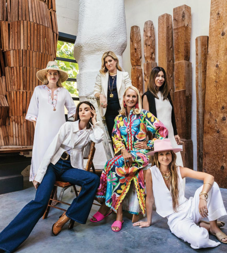 Palm Beach Illustrated "Designing Women" feature on jeweler Aurelia Demark, June 2024