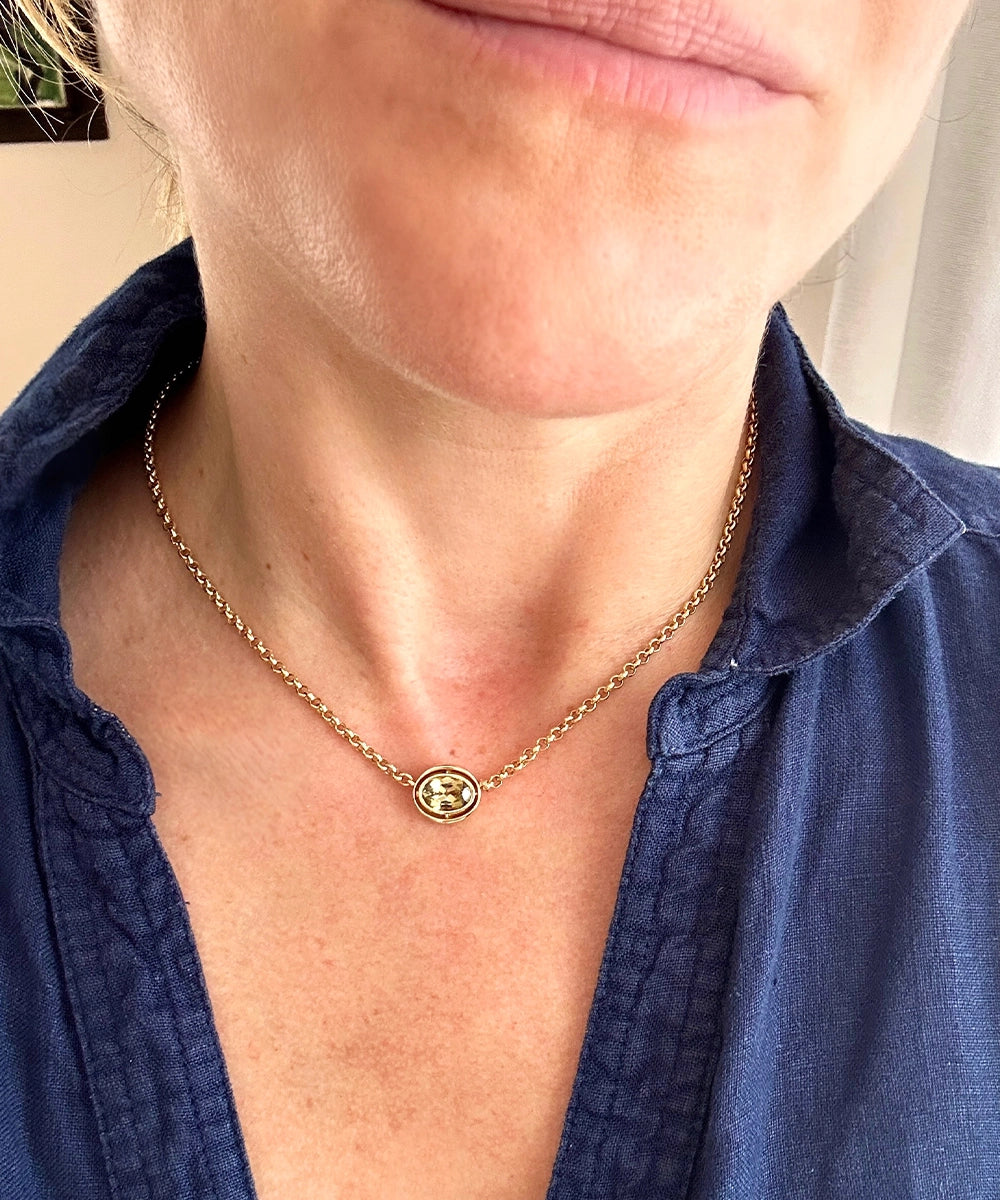 Eclipse Necklace, Tanzanite