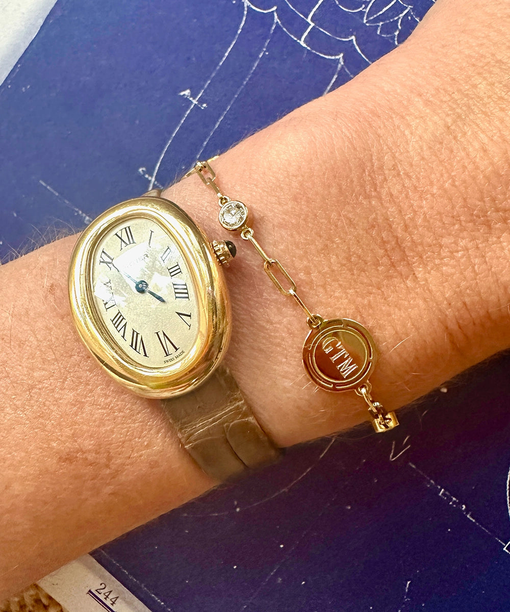 Delicate Three Annabelle Bracelet with Stones