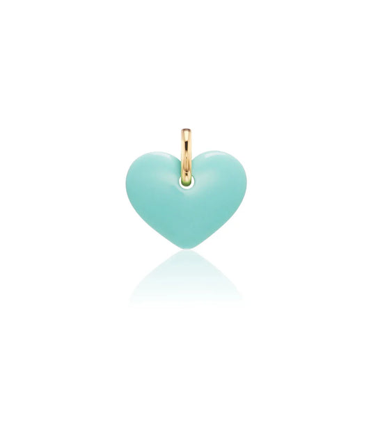 Robin's Egg Heart Pendant