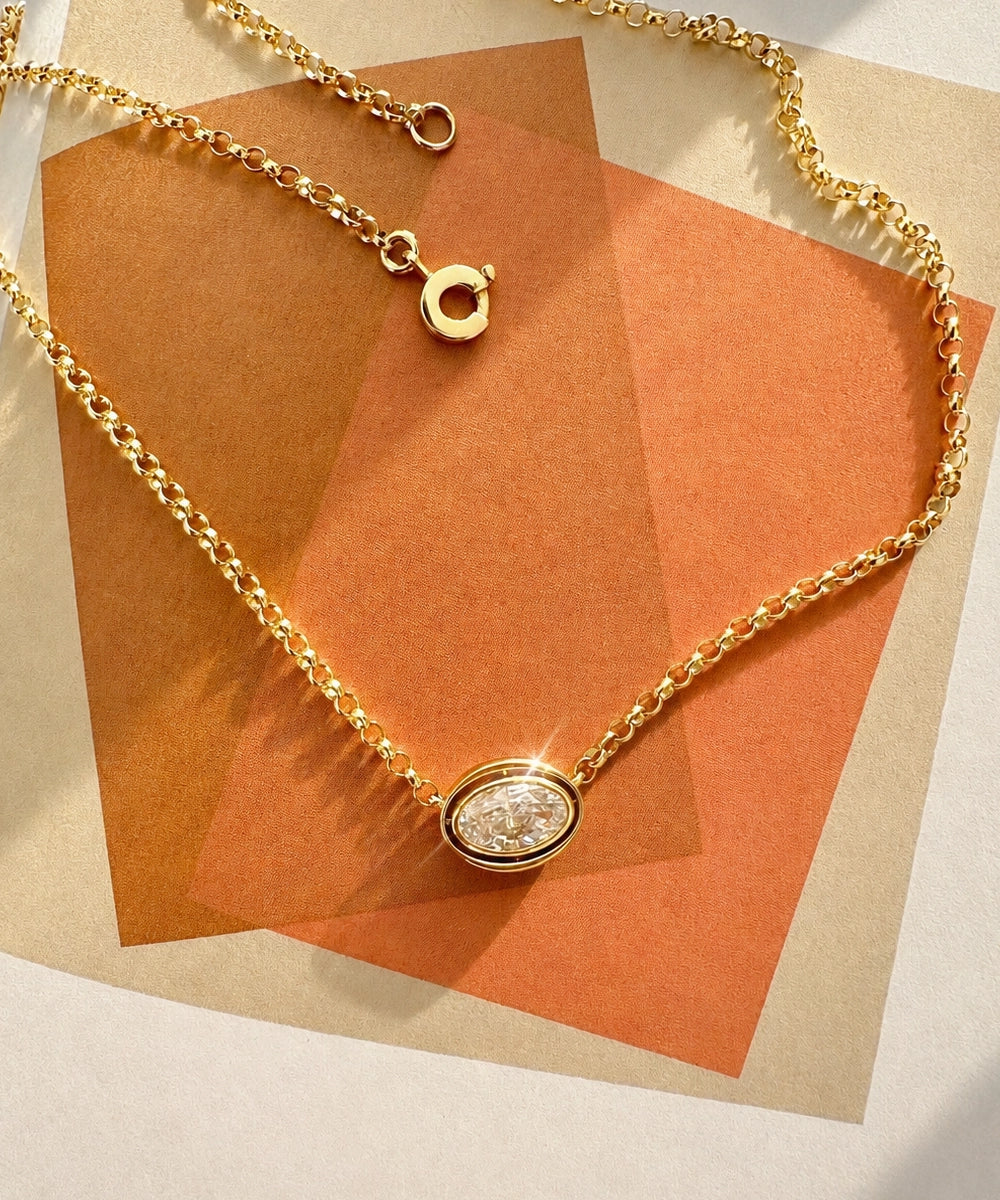 Eclipse Necklace, Diamond