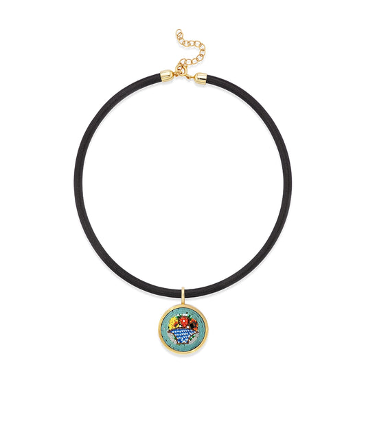 Mosaic Pendant Necklace