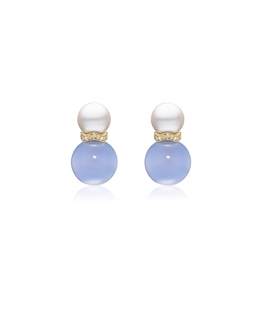 Ric Rac Bead Earrings