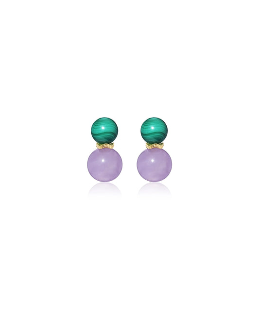 Ric Rac Bead Earrings
