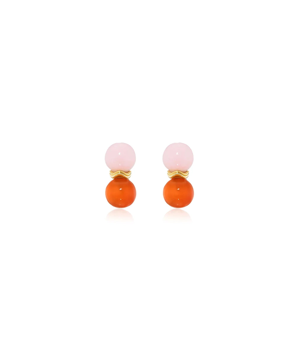 Ric Rac Bead Earrings