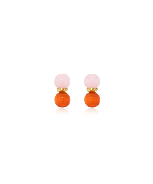 Ric Rac Bead Earrings