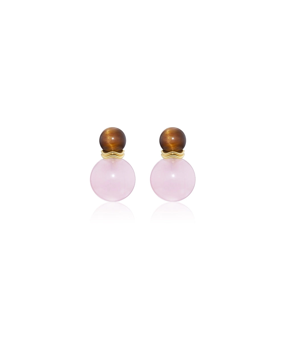 Ric Rac Bead Earrings