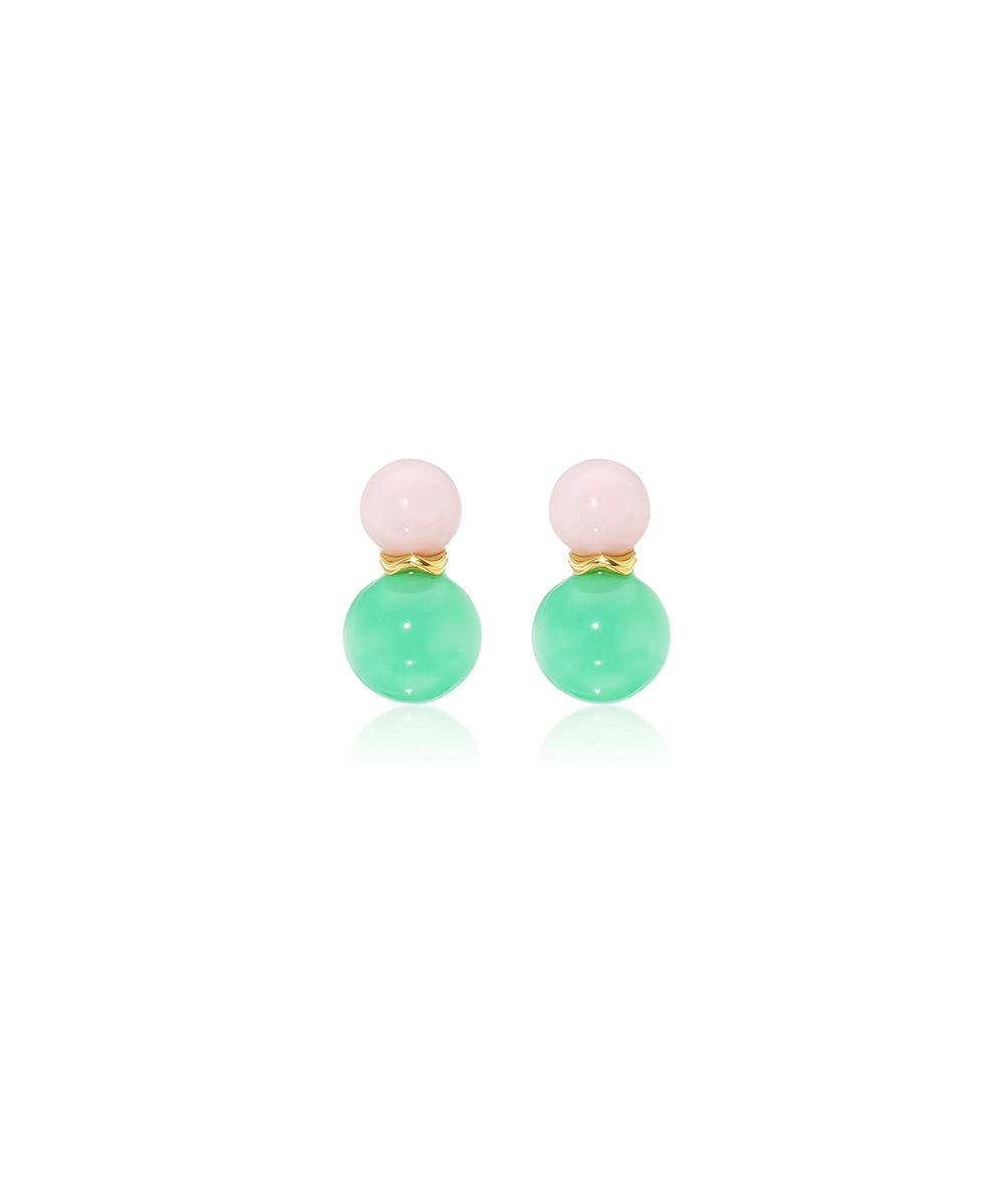 Ric Rac Bead Earrings