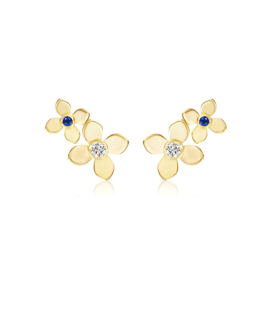 Double Fleur Earrings