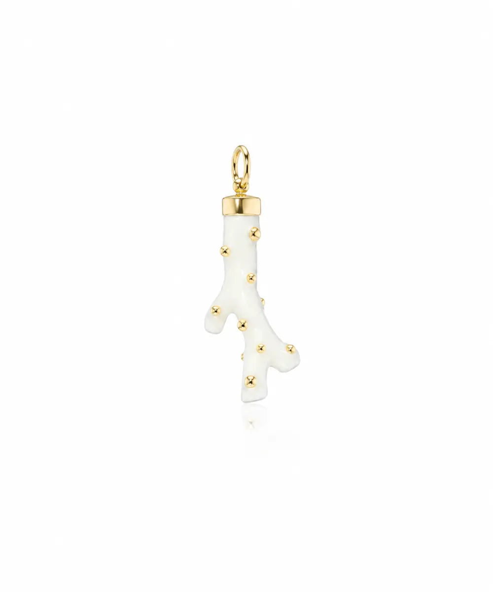 Coral Pendant, Ivory