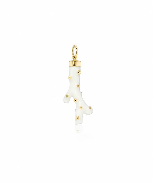 Coral Pendant, Ivory