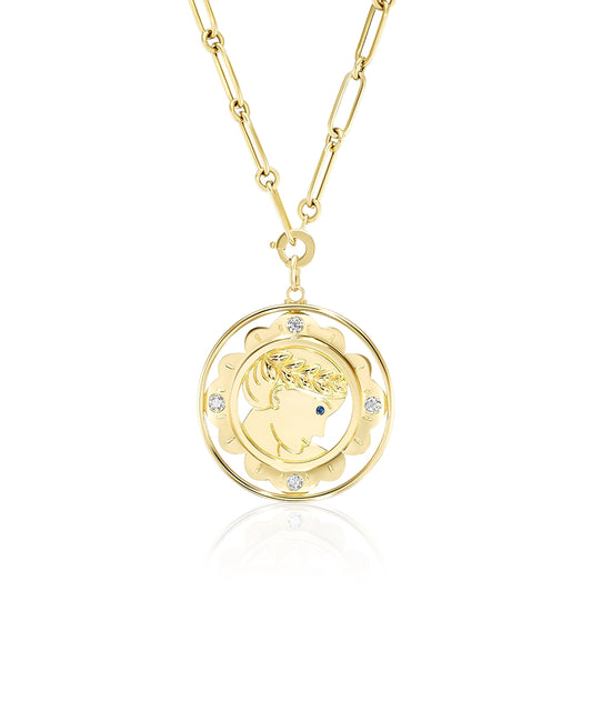 Virgo Pendant, Diamond