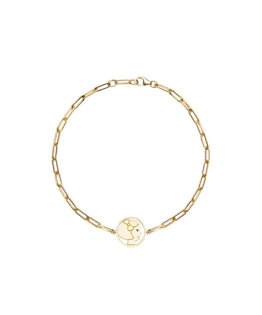 Delicate Girl Silhouette Bracelet