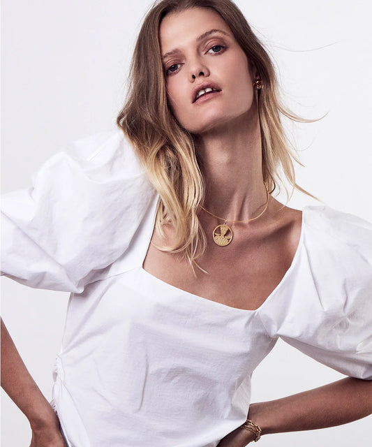 Large Zodiac Wire Necklace