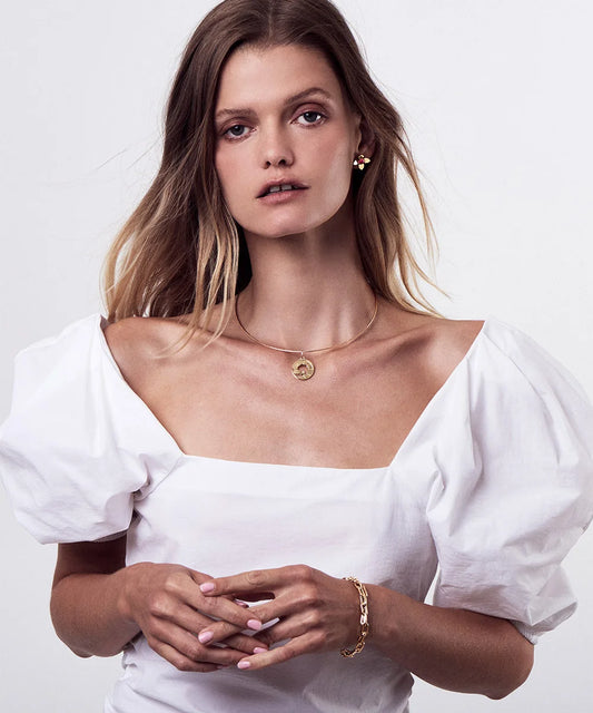 Medium Zodiac Wire Necklace