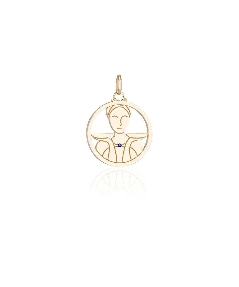 Libra Pendant, Diamond