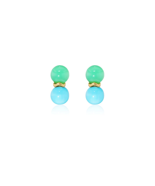 Ric Rac Bead Earrings