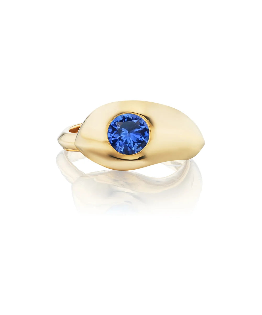 Drip Drop Ring, Tanzanite