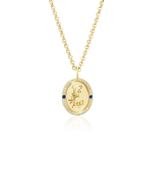 Corinna Diamond Pendant, Two Stones