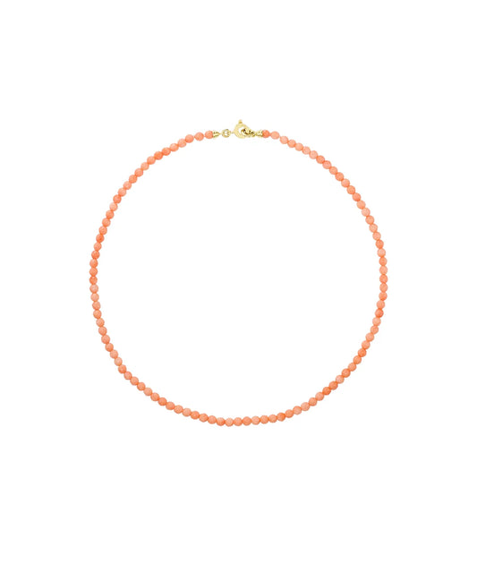 Orange Coral Necklace