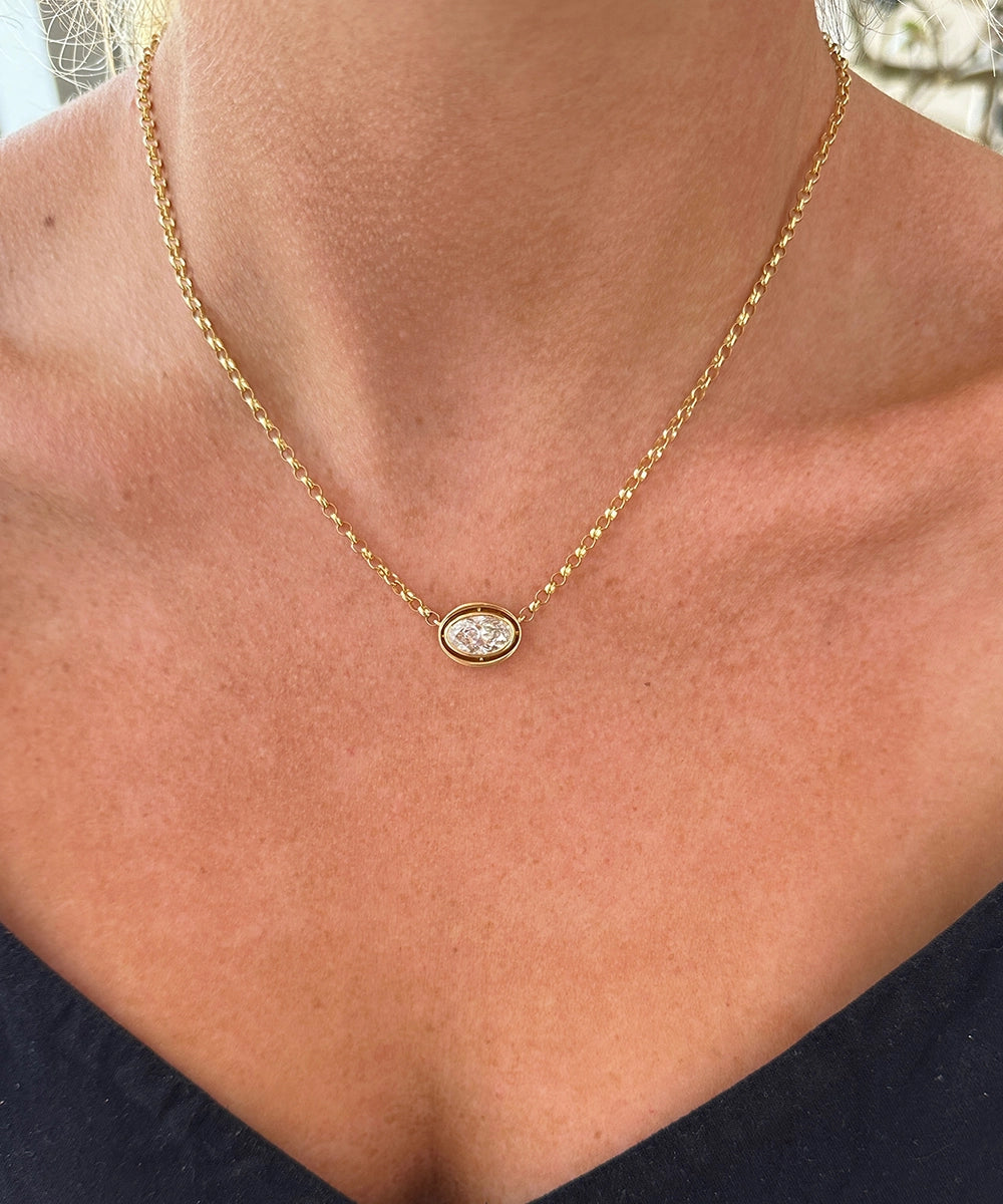 Eclipse Necklace, Diamond