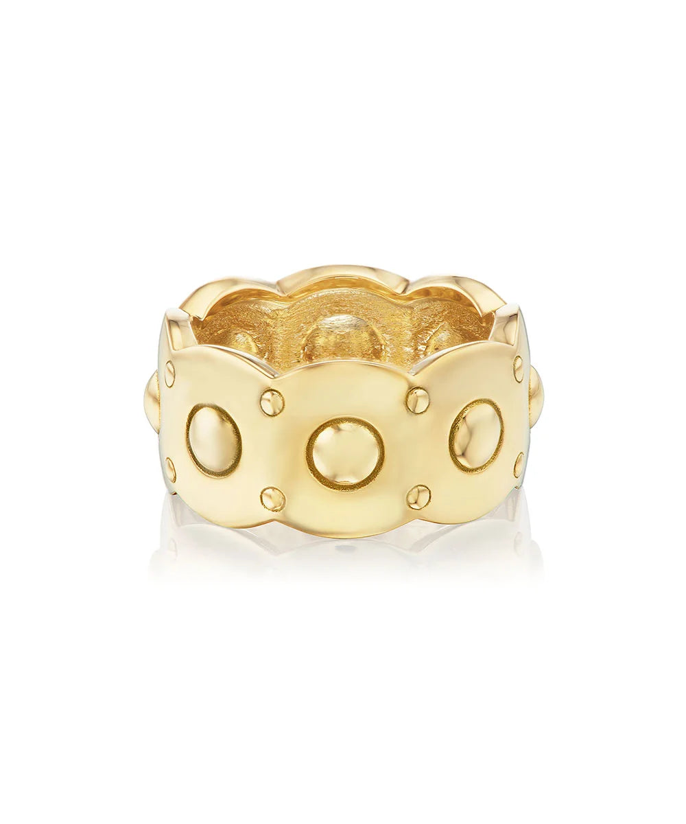 Eyelet Wide Ring