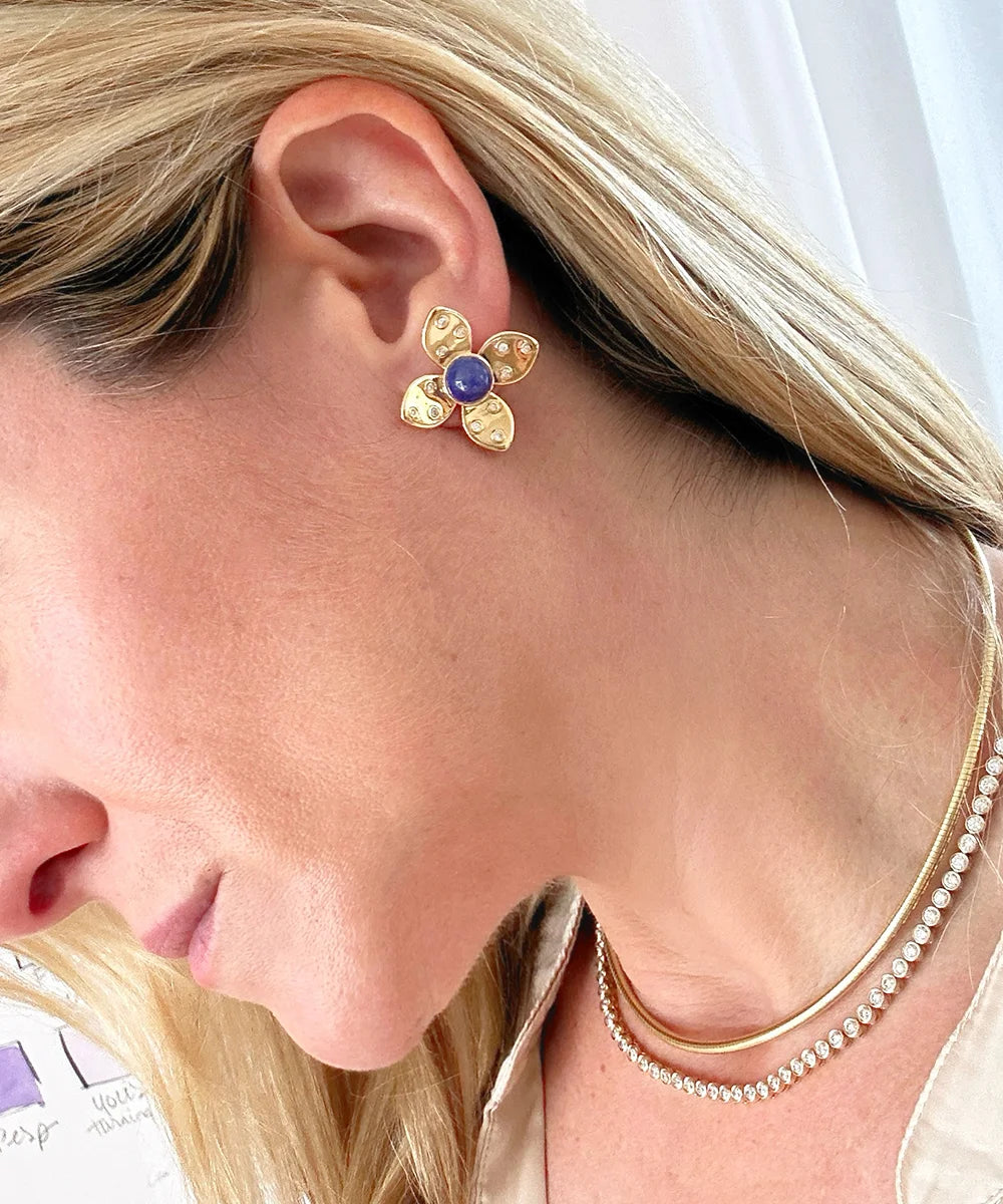 Grand Fleur Earrings