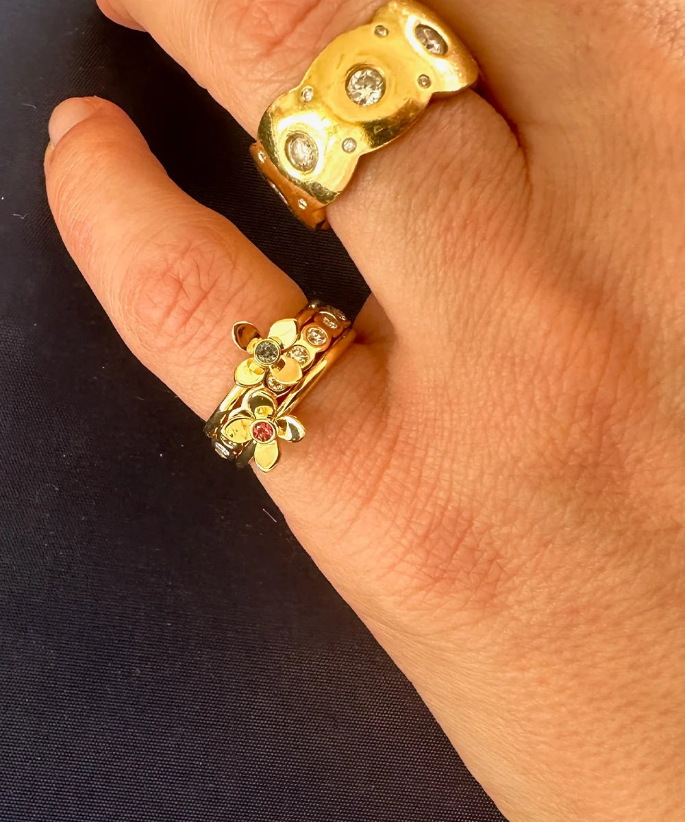 Mini Fleur Ring