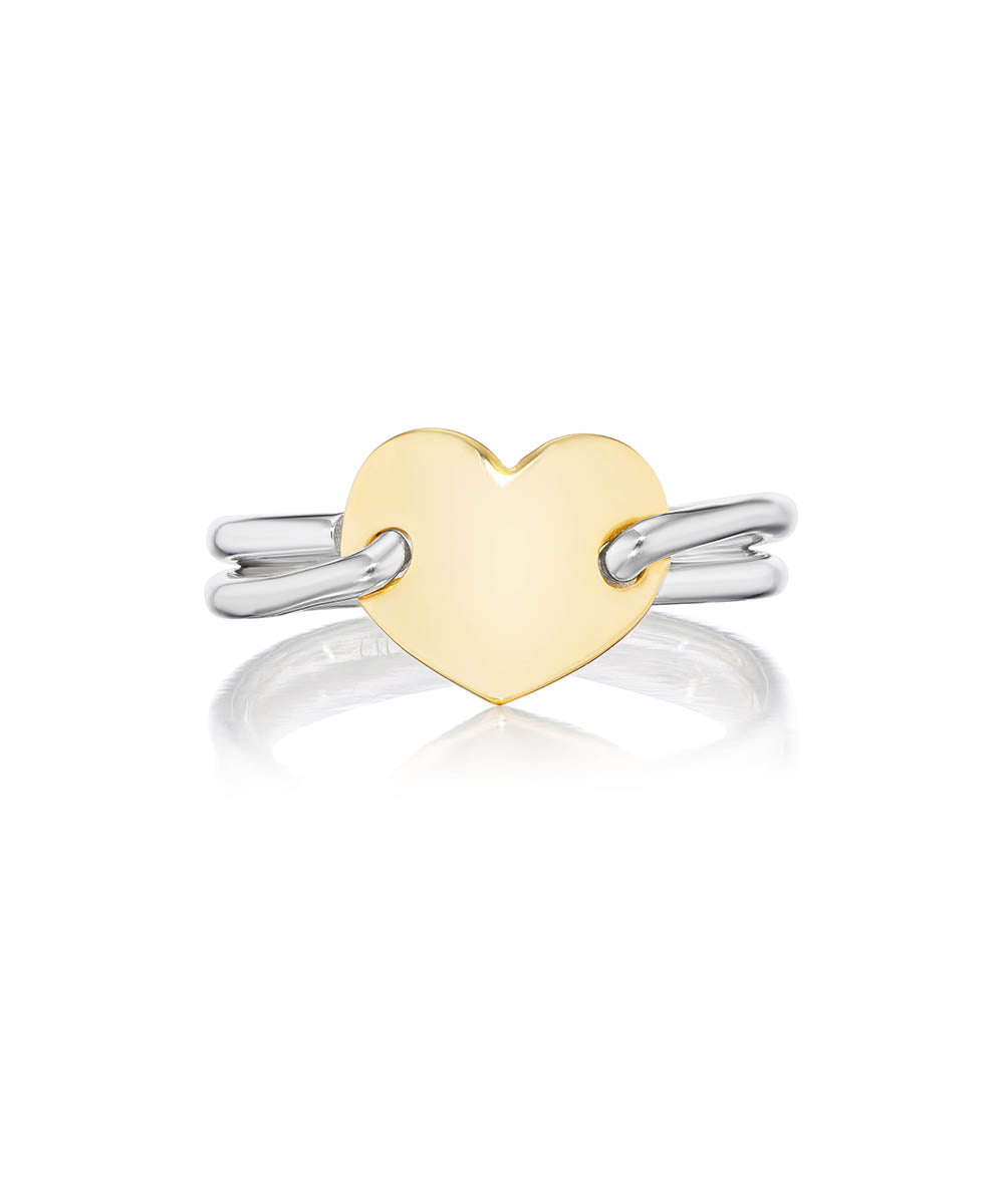 Heart String Ring