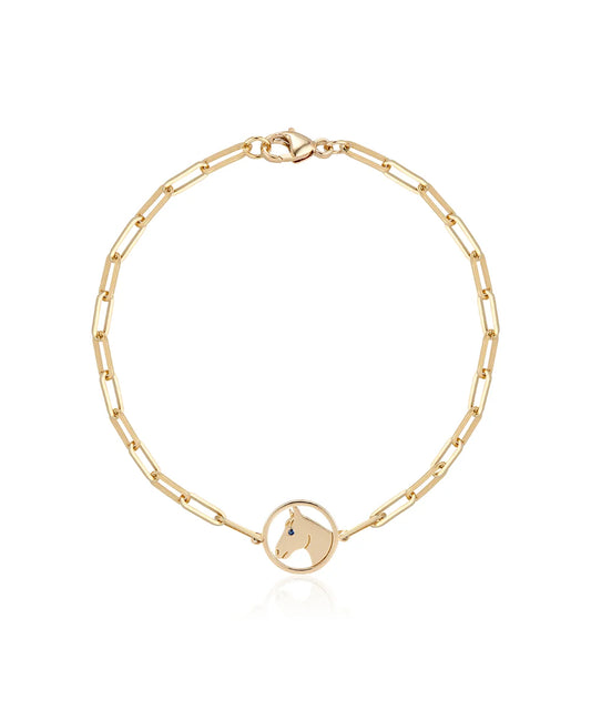 Delicate Horse Bracelet