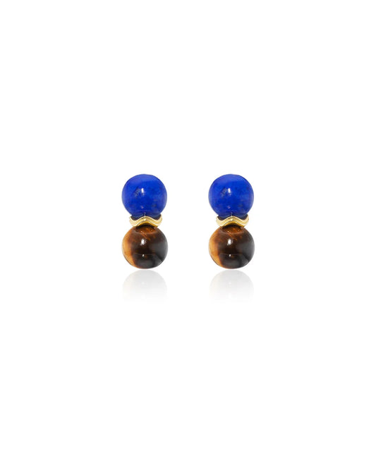 Ric Rac Bead Earrings