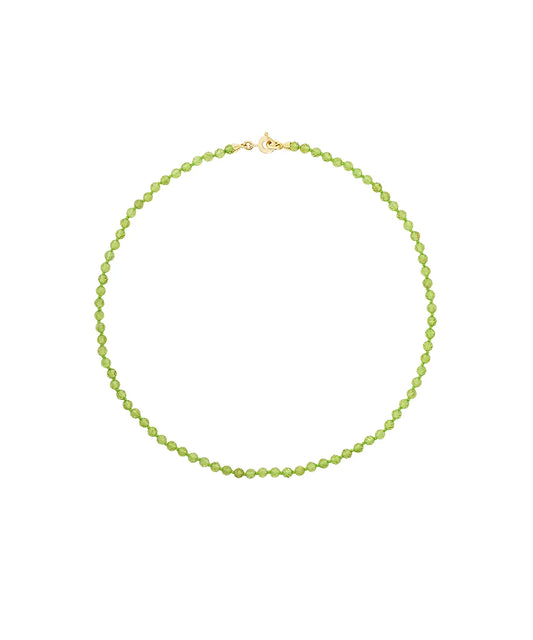 Peridot Beaded Necklace