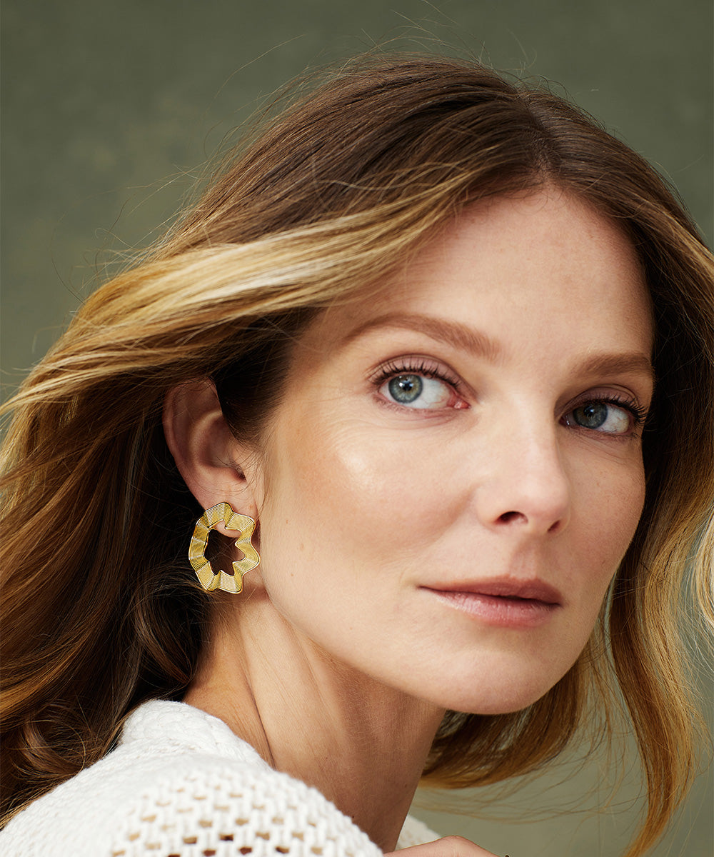 Ric Rac Large Earrings – Aurelia Demark