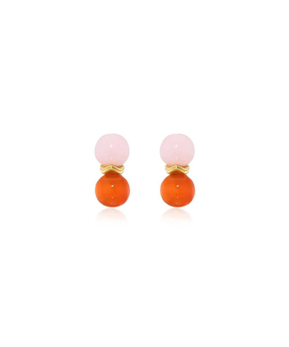 Ric Rac Bead Earrings
