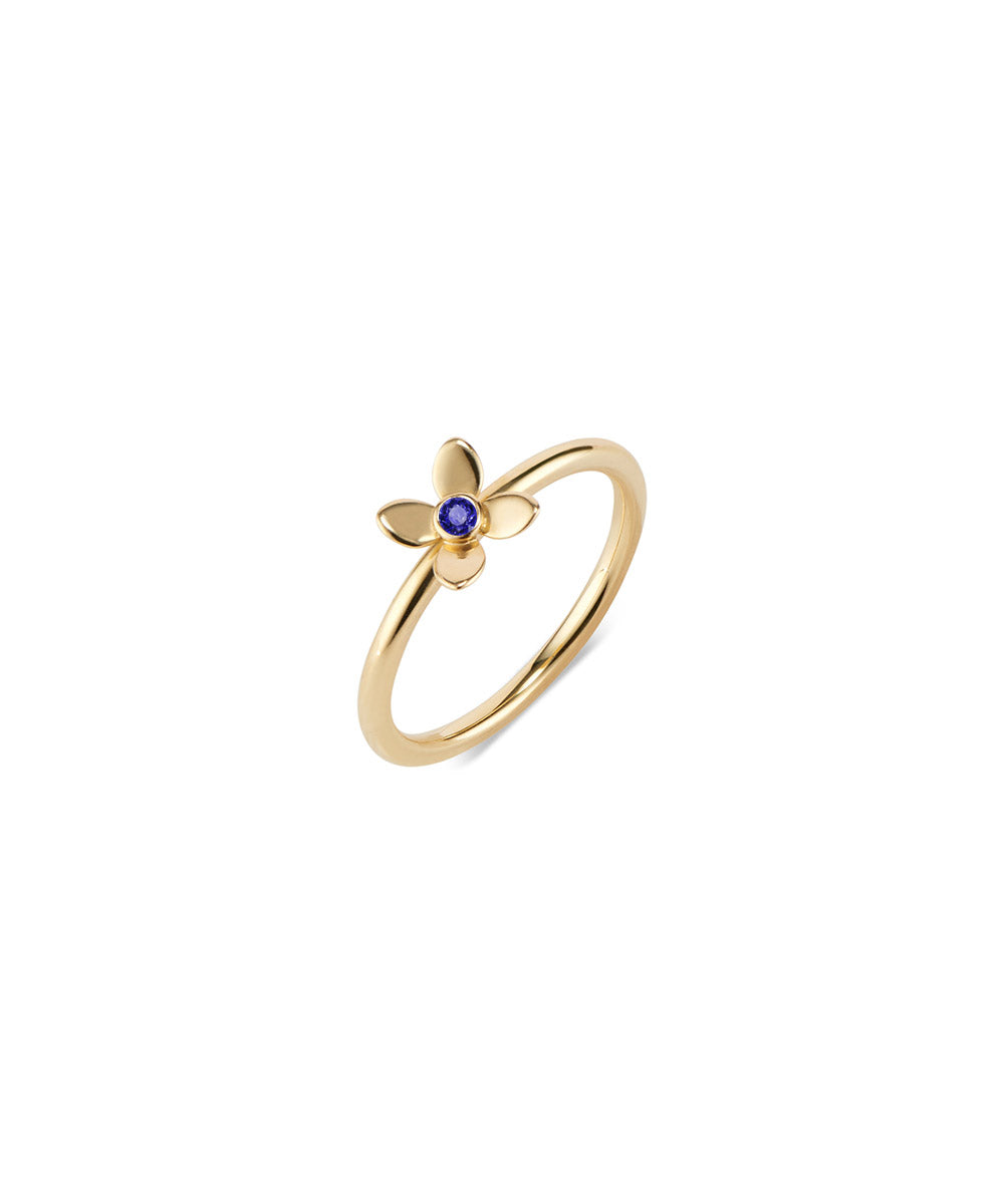 mini fleur ring
