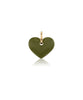 Olive Green Heart Pendant