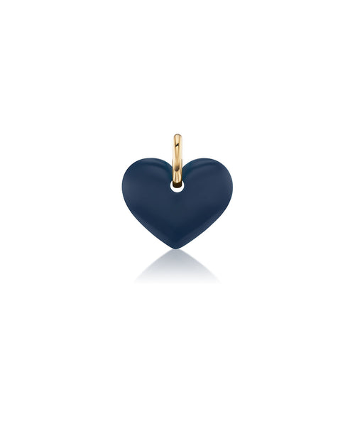 Navy Heart Pendant